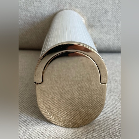 Jimmy Choo White Cylinder Acrylic Evening Clutch Bag - Picture 9 of 10